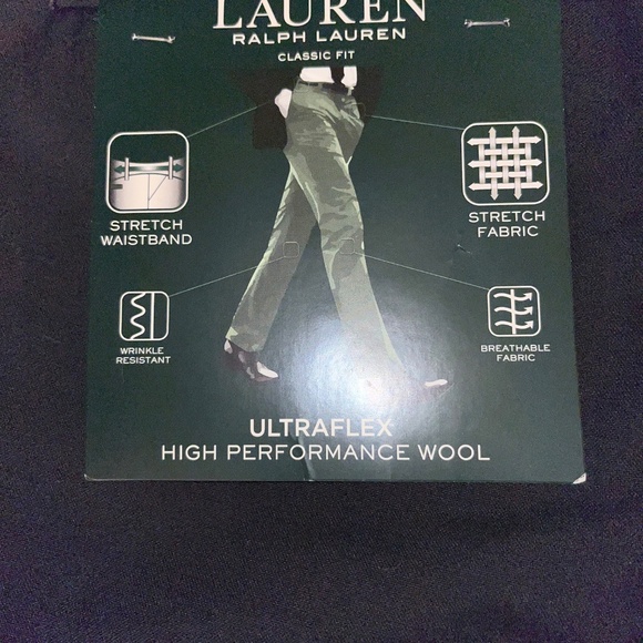 Lauren Ralph Lauren Ultraflex Classic Fit Dress Pants 42x32 NWT - Picture 4 of 7